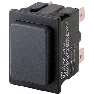 Image of Marquardt 1661.0201 Pushbutton switch 250 V AC 16 A 2 x OffOn IP40 latch