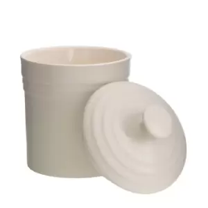 Image of Premier Housewares Oven Love Stoneware 0.83L Canister - Beige