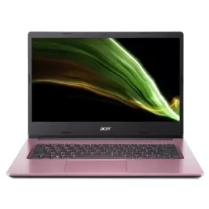 Image of Acer Aspire 1 A114-33-C2ER N4500 Notebook 35.6cm (14") Full HD Intel Celeron N 4GB DDR4-SDRAM 64GB Flash WiFi 5 (802.11ac) Windows 10 Home S Pink