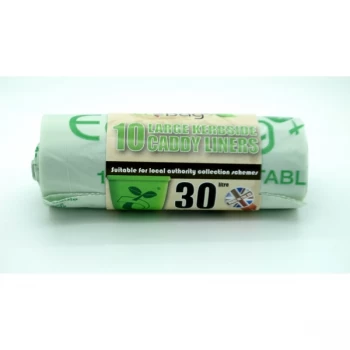 Image of Ecobag Compostable Kerbside Caddy Liners 30L