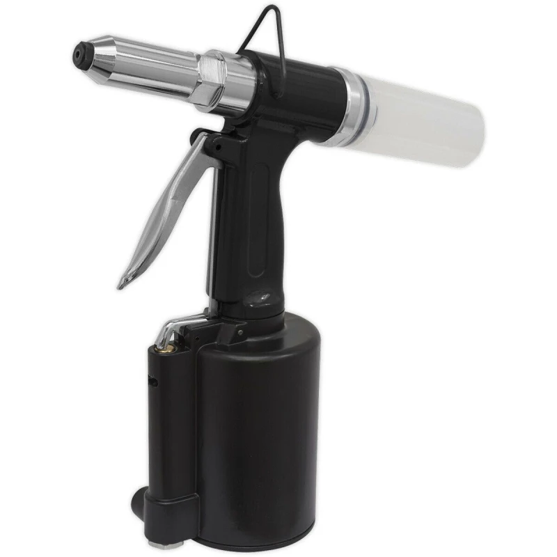 Image of Loops Powerful Air / Hydraulic Riveter - Up to 3/16" Heavy Duty Adjustable Rivet Gun Multi