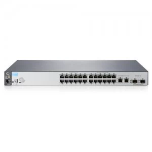 Image of HPE Aruba 2530-24 Managed L2 Fast Ethernet (10/100) Gray 1U