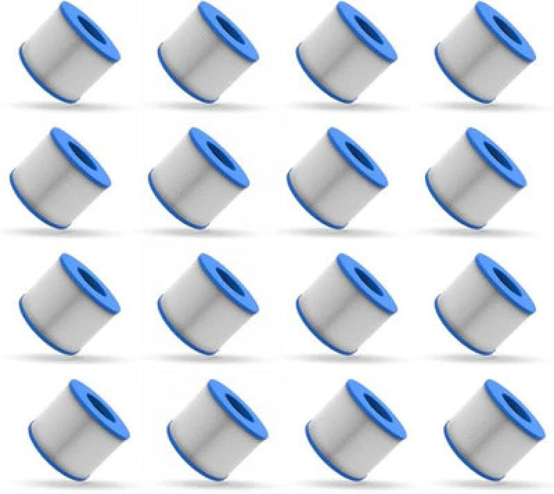 Image of Wave Spas Wave Spas Wave Hot Tub Replacement Filter - Screw-On/Threaded - 16 Pack in Blue Blue One Size Unisex 5061039897714