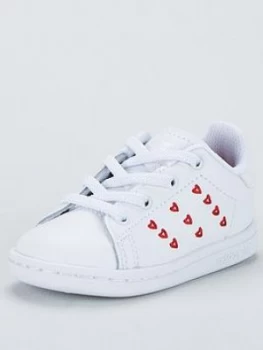 Image of Adidas Originals Stan Smith Infant Trainer - White