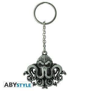 Image of Cthulhu - Cthulhu Metal Keychain