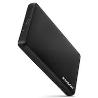 Image of AXAGON EE25-SLC USB-C 3.2 Gen1 - SATA 6G 2.5" External Enclosure - Black