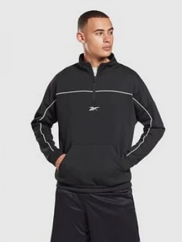 Image of Reebok Woven Double Knit 1/4 Zip