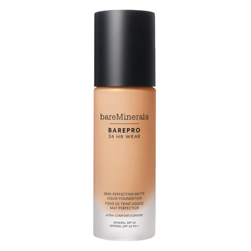 Image of bareMinerals BarePro 24HR Wear Skin-Perfecting Matte Liquid Foundation SPF20 30ml 28 - Light Neutral