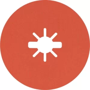 Image of Bosch Expert R782 Prisma Ceramic X LOCK Fibre Disc 125mm 125mm 120g Pack of 25