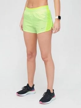 Image of Nike Running 10k Short - Green , Green Size M Women
