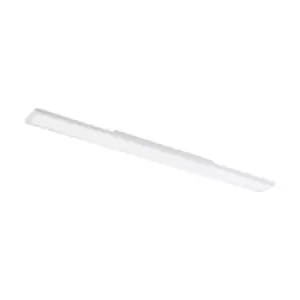Image of Wall / Ceiling Light White 1200mm Slim Strip Panel 20W Built in LED 4000K