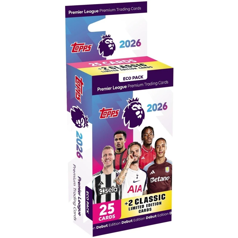 Image of Topps Premier League 2025 - Debut Edition - Eco Pack Eco Box unisex One Size