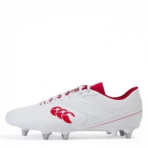 Image of Canterbury Phoenix Raze Mens SG Rugby Boots - White