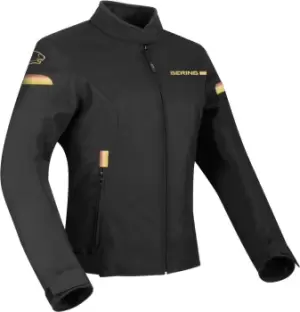 Image of Bering Riva Ladies Motorcycle Textile Jacket, black-orange, Size 36 for Women, black-orange, Size 36 for Women