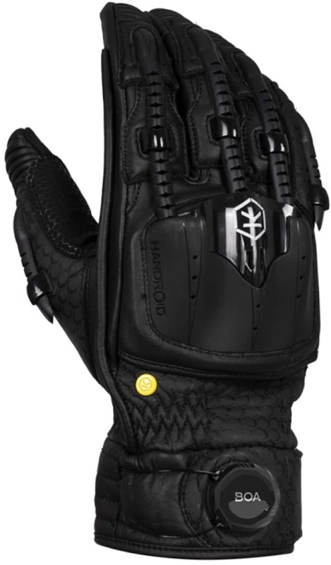 Image of Knox Handroid POD MK5 Motorcycle Gloves, black, Size M for Men