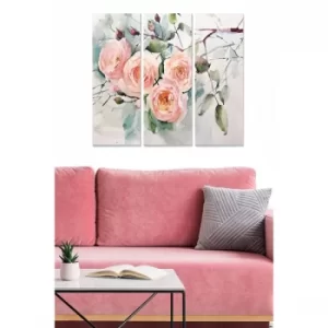 Image of MDF695049118 Multicolor Decorative MDF Painting (3 Pieces)