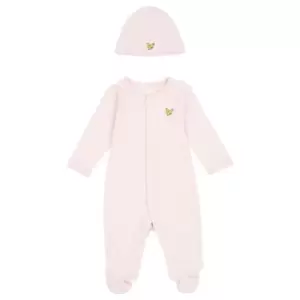 Image of Lyle and Scott Lyle SleepSuit W Hat Bb31 - Pink