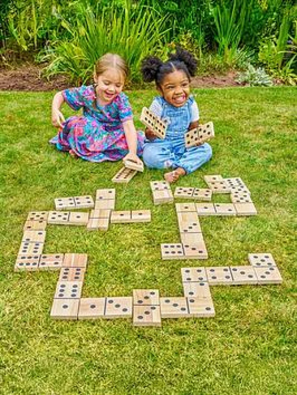 Image of TP Toys TP Wooden Giant Dominoes - TP Toys Male TC31701