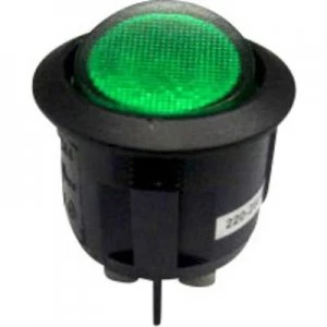 Image of SCI Toggle switch R13 244B 02 BG 220 VAC 250 V AC 10 A 2 x OffOn latch