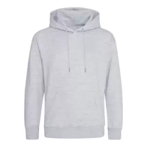 Image of Awdis Mens Organic Hoodie (M) (Grey Heather)