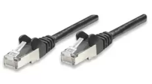 Image of Intellinet Network Patch Cable, Cat5e, 10m, Black, CCA, SF/UTP,...