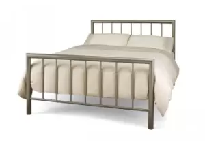 Image of Serene Modena 4ft6 Double Champagne Metal Bed