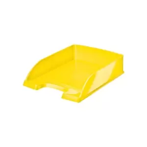 Image of WOW Letter Tray Plus A4. Yellow - Outer Carton of 5
