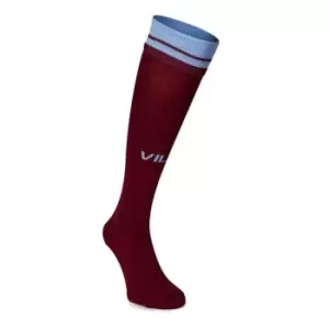 Image of Castore Aston Villa Away Socks Juniors - Purple