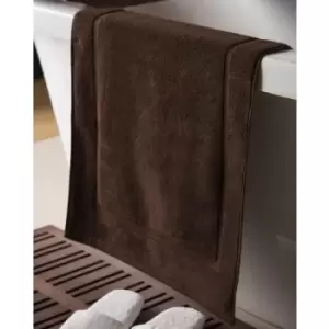 Image of Belledorm Hotel Madison Bath Mat (One Size) Chocolate - Chocolate