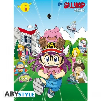 Image of Dr Slump - Penguin Village Small Poster