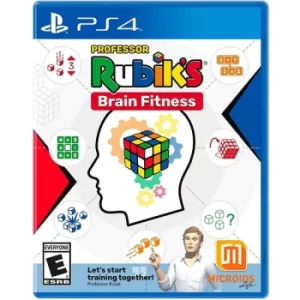 Image of Professor Rubiks Brain Fitness PS4 Game