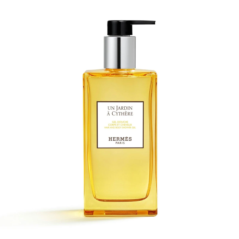 Image of Hermes Un Jardin A Cythere Hair & Body Shower Gel Bottle 200ml