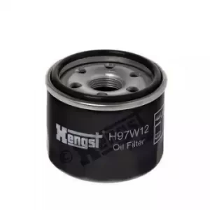 Image of Spin-On Oil Filter H97W12 by Hella Hengst