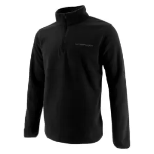 Image of Caterpillar Mens Quarter Zip Micro Fleece Jacket Extra Large