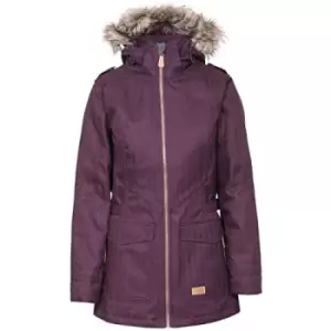 Image of Trespass Womens/Ladies Everyday Waterproof Jacket (S) (Potent Purple)