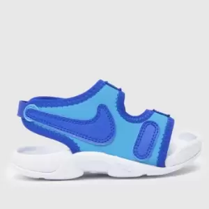 Image of Nike Blue Sunray Adjust 6 Boys Toddler Sandals