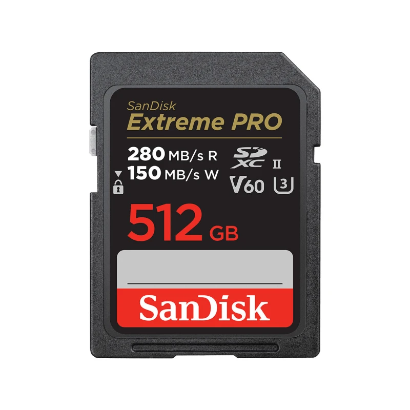 Image of SanDisk SanDisk SDSDXEP-512G-GN4IN memory card 512GB SDXC UHS-II Class 10 SDSDXEP-512G-GN4IN