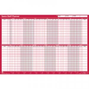 Image of Sasco Unmounted 2018 Staff Planner 2401873