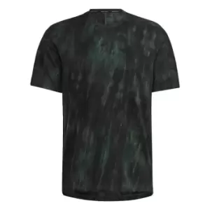 Image of adidas Workout Spray Dye T-Shirt Mens - Green Oxide / Shadow Green / B