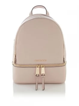 Image of Michael Kors Rhea Zip Back Pack Light Pink