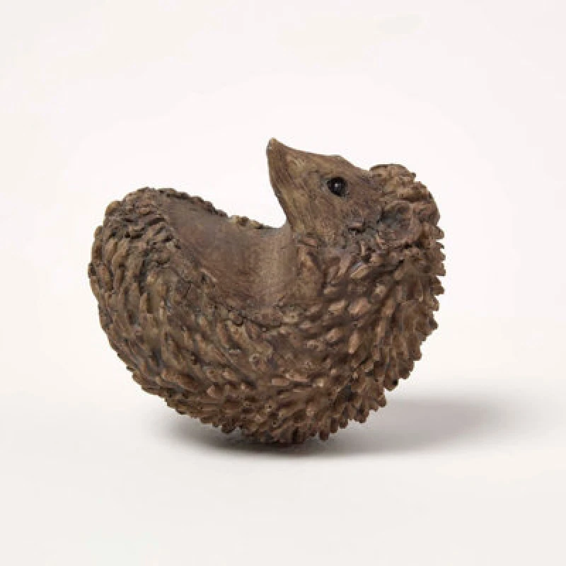 Image of Homescapes Hedgehog Pot Hangers - Pot Decoration Brown unisex