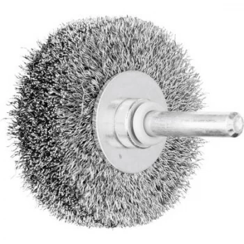 Image of PFERD HORSE round brush unzopft 50 x 13mm wire thickness 0.2mm With shaft o 6mm 43701013 10 pc(s)