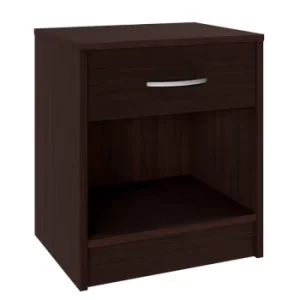 Image of Bedside Table Wenge Look 50x40x35cm
