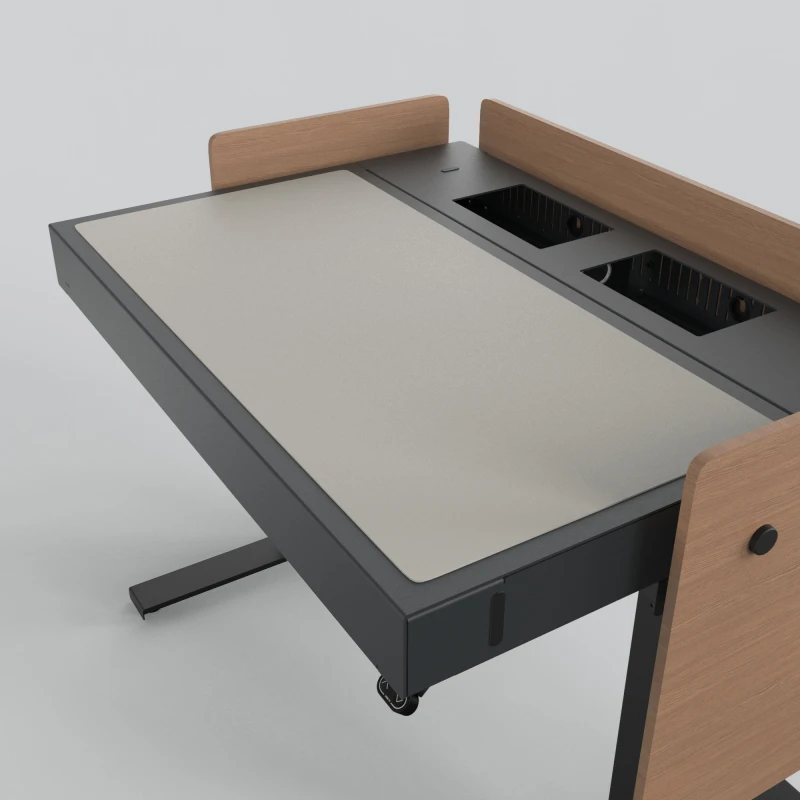 Image of Heckler Design H922-4175 desk pad Linoleum Pebble