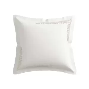 Image of V&A Riya Square Pillowcase, Linen