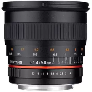 Image of Samyang 50mm f1.4 AS UMC Lens - Canon M Mount