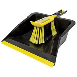 Image of Heavy Duty Dustpan & Brush Set