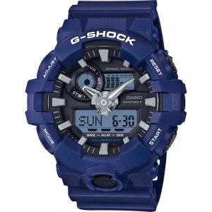 Image of Casio G-SHOCK Standard Analog-Digital Watch GA-700-2A - Blue