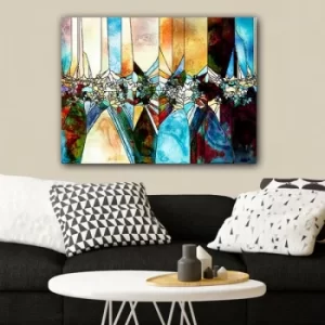 Image of 770336959_70100 Multicolor Decorative Canvas Painting