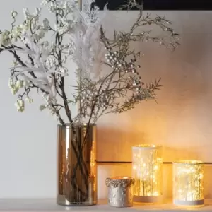 Image of Pack of 5 Large Winter Spray Silver